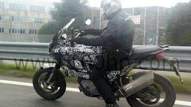 Husqvarna Nuda touring version caught testing