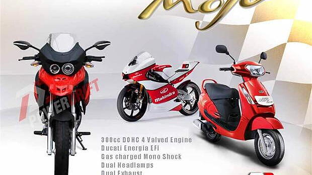 Mahindra Mojo 300 picture leaked?