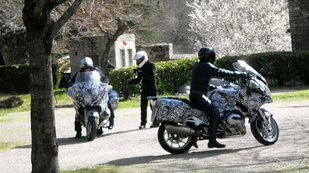 2014 BMW R1200RT spied in France