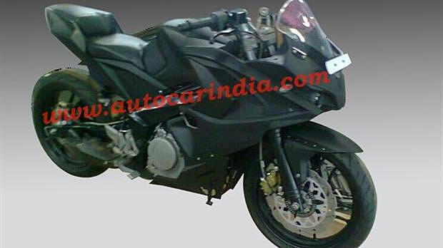 Bajaj Pulsar 375 rendering images surfaces