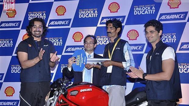 Shell announces winner of Unlock a Ducati contest