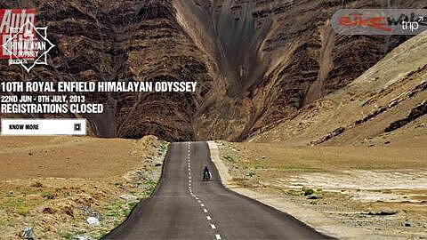 Royal Enfield Himalayan Odyssey 2013 to be flagged off tomorrow from New Delhi