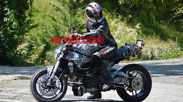 2014 Ducati Monster 1198 spied