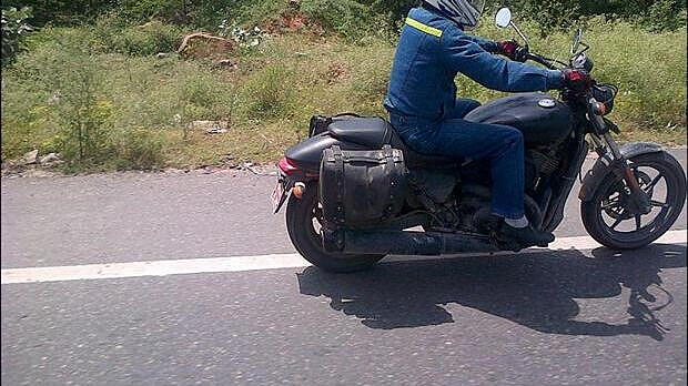 Upcoming 500cc Harley Davidson spied testing again in Haryana