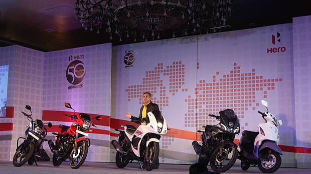Live Updates: Hero unveils more than a dozen innovations