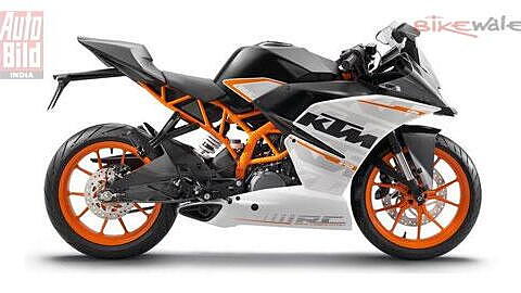 Pictures of faired KTMs RC390 surface