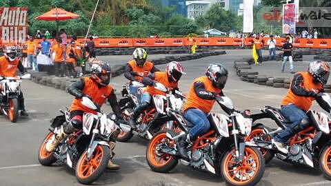 KTM Orange day thrills Mumbaikars on October 27