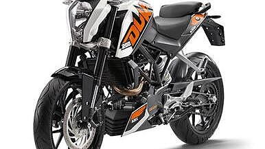 KTM Duke 200 ABS makes an appearance for 2013