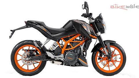 KTM Duke 390 gets black paint scheme in India