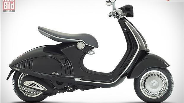 Vespa shows off 946 scooter at EICMA
