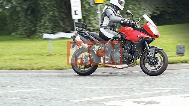 2017 Triumph Tiger Sport 1050 spied testing in Europe