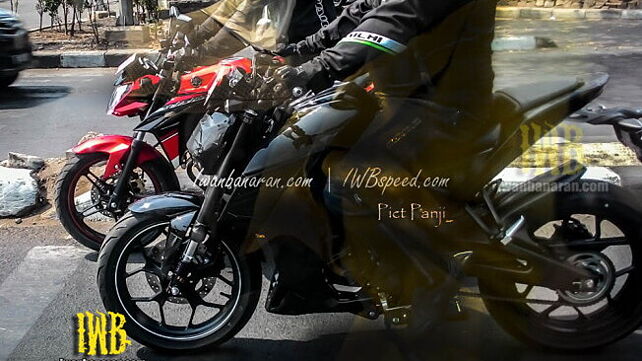 Yamaha MT-15 spied testing in Indonesia