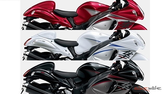 Suzuki Hayabusa gets new colours in India