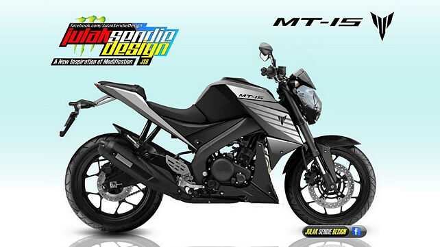 Yamaha MT-15 speculatively rendered