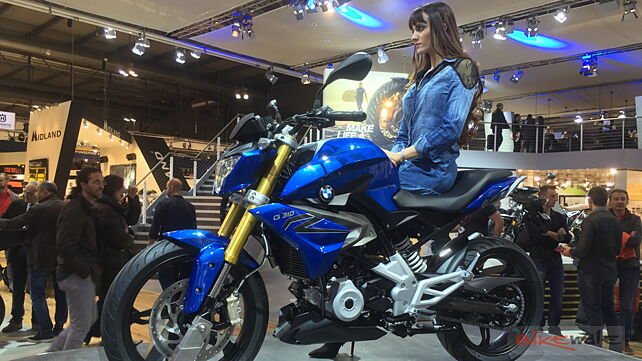 EICMA 2015: BMW showcases three colours of G310R