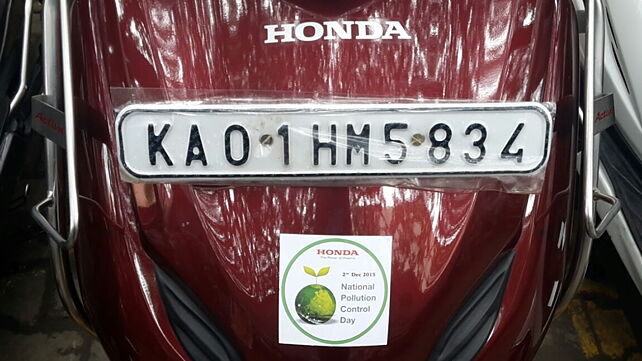 Honda conducts PUC check-up drive in India on National Pollution Control day