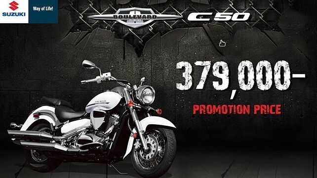 Suzuki Boulevard C50 cruiser launched in Thailand