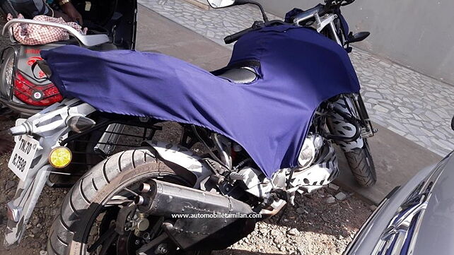 New TVS Apache RTR 200 test mule spotted again