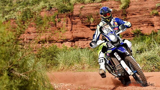CS Santosh moves up in Dakar Stage 3; TVS Sherco rider catching up with race leader