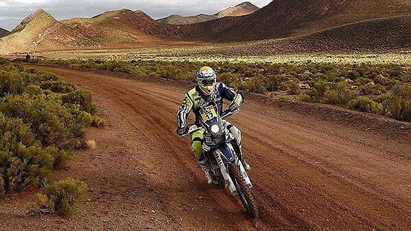 TVS Sherco maintains its strong pace in Stage Five of 2016 Dakar