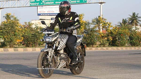 New TVS Apache 200 spied in production ready form