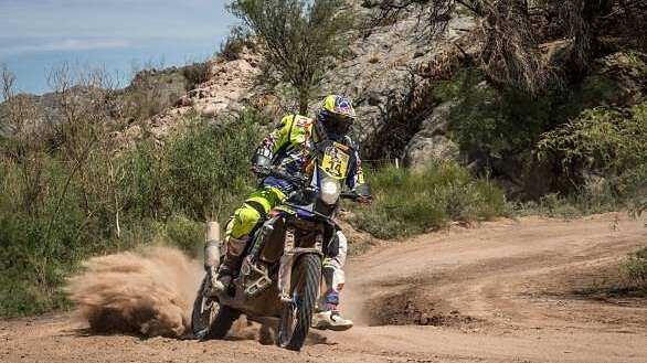 TVS Sherco going steady after Stage Six of Dakar 2016