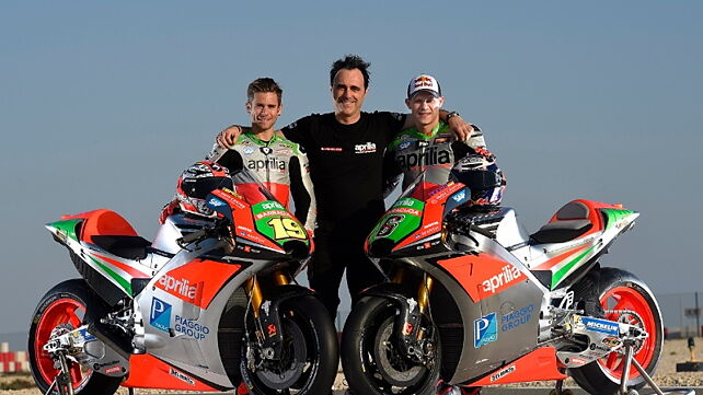 2016 Aprilia RS-GP officially unveiled