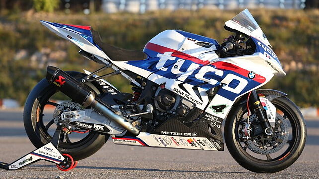 BMW reveals special edition S1000RR in Tyco livery