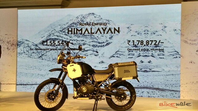 Royal Enfield Himalayan launched at Rs 1.55 lakh