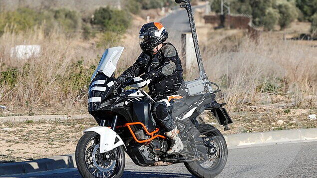 KTM 1290 Super Adventure spied