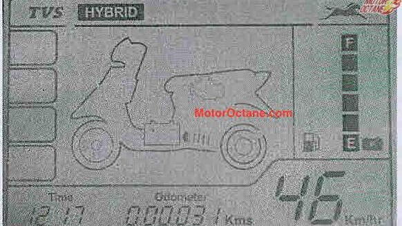 TVS hybrid scooter in the making