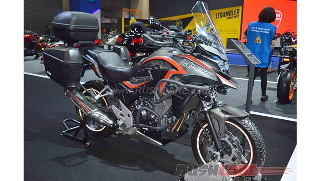 Honda CB500X and CB500F H2C concepts shown at 2016 Bangkok Motor Show