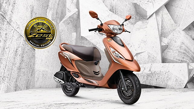 TVS launches Scooty Zest 110 Himalayan Highs special edition