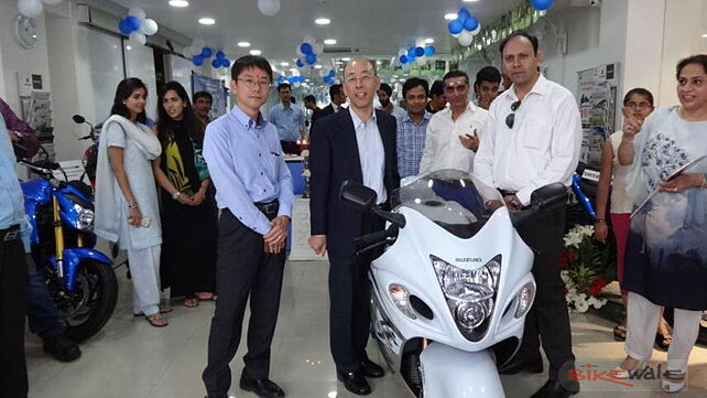 Suzuki Motorcycle India opens flagship dealership in Delhi