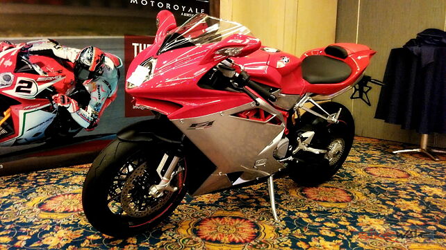 MV Agusta F4 range launched; prices start at Rs 26.87 lakh