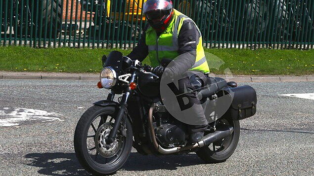 Triumph Street Cup spotted testing