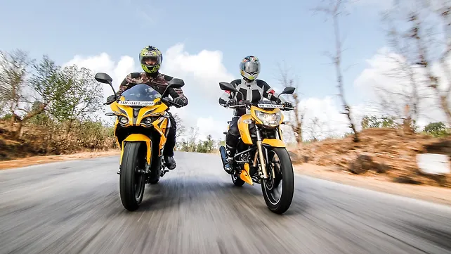 TVS Apache RTR 200 4V vs Bajaj Pulsar RS200