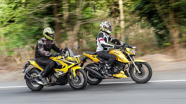 TVS Apache RTR 200 4V vs Bajaj Pulsar RS200