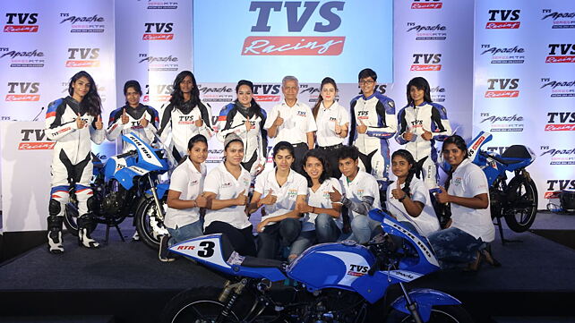 TVS Racing collaborates with women’s racing academy