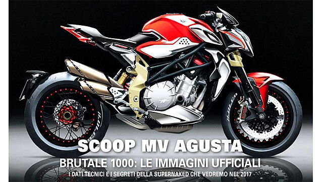 New 1000cc MV Agusta Brutale to debut in 2017
