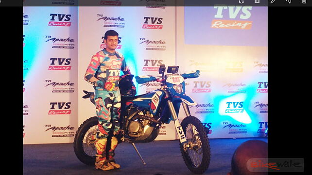 Aravind KP to race for TVS at Dakar Rally 2017
