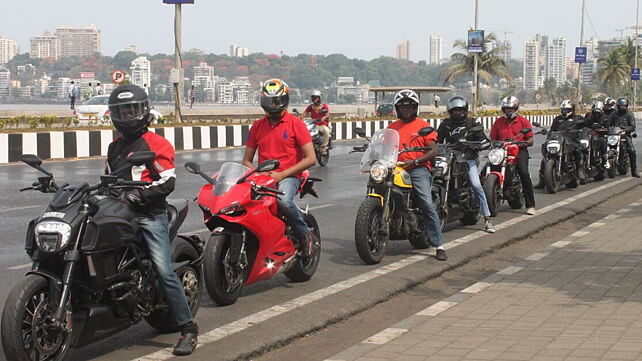Ducati's first Desmo Owners Club ride in India