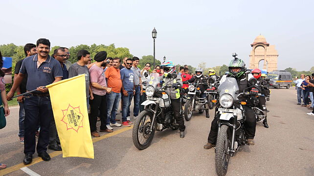 Royal Enfield’s Himalayan Odyssey flagged off