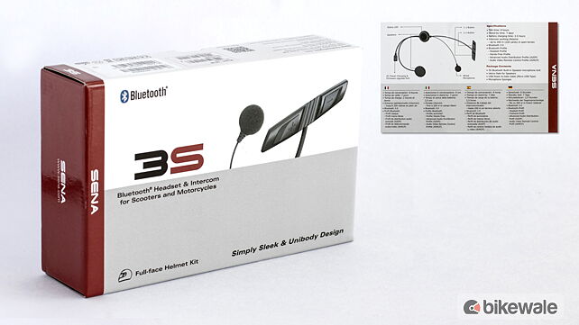 Sena 3S Bluetooth Headset & Intercom Communication System Report