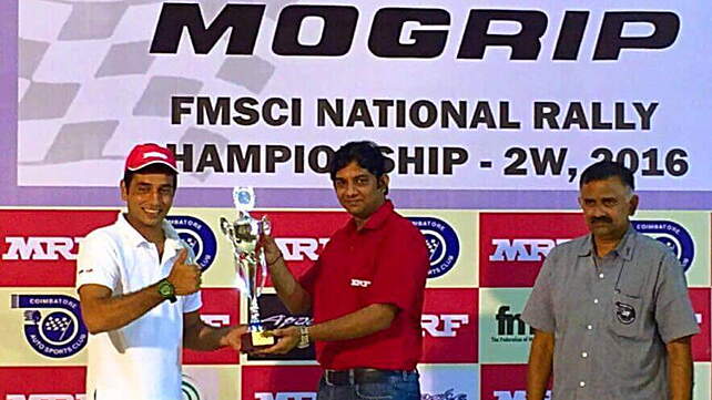 TVS Racing success at the MRF MOGRIP National Rally Championship