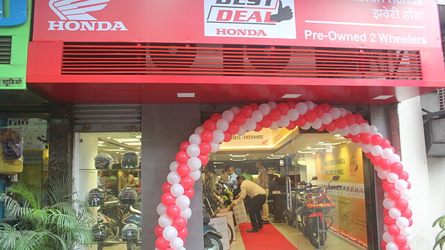 100th Honda Best Deal pre-owned two-wheelers showroom opened in Mumbai