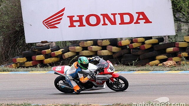 Double win for Kumar at 2nd round of Honda CBR250R one-make championship