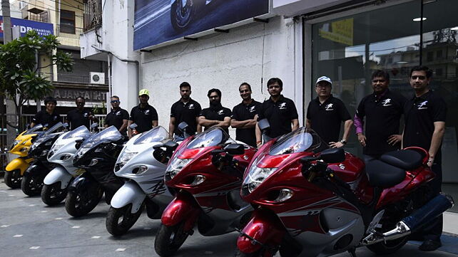 Suzuki celebrates Hayabusa Day in eight cities