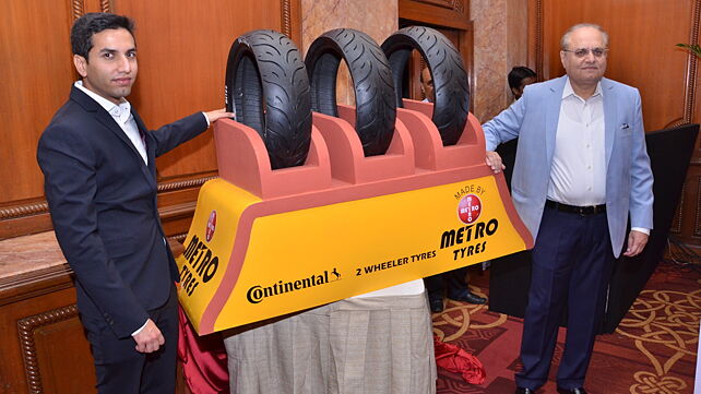 Metro tyres enters the motorcycle space
