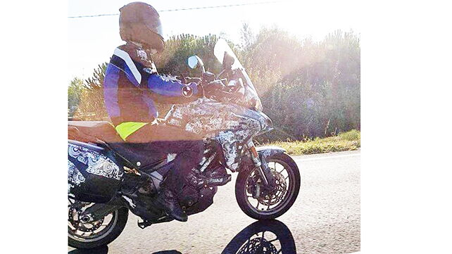 Entry-level Ducati Multistrada spotted testing